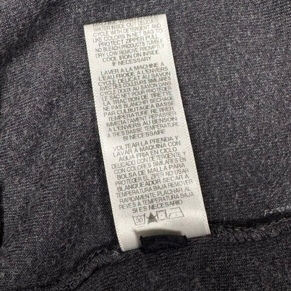 VTG Y2K Juicy Couture Velour Jacket Sz.L Gray Hooded Short Puff Sleeve - Picture 8 of 10